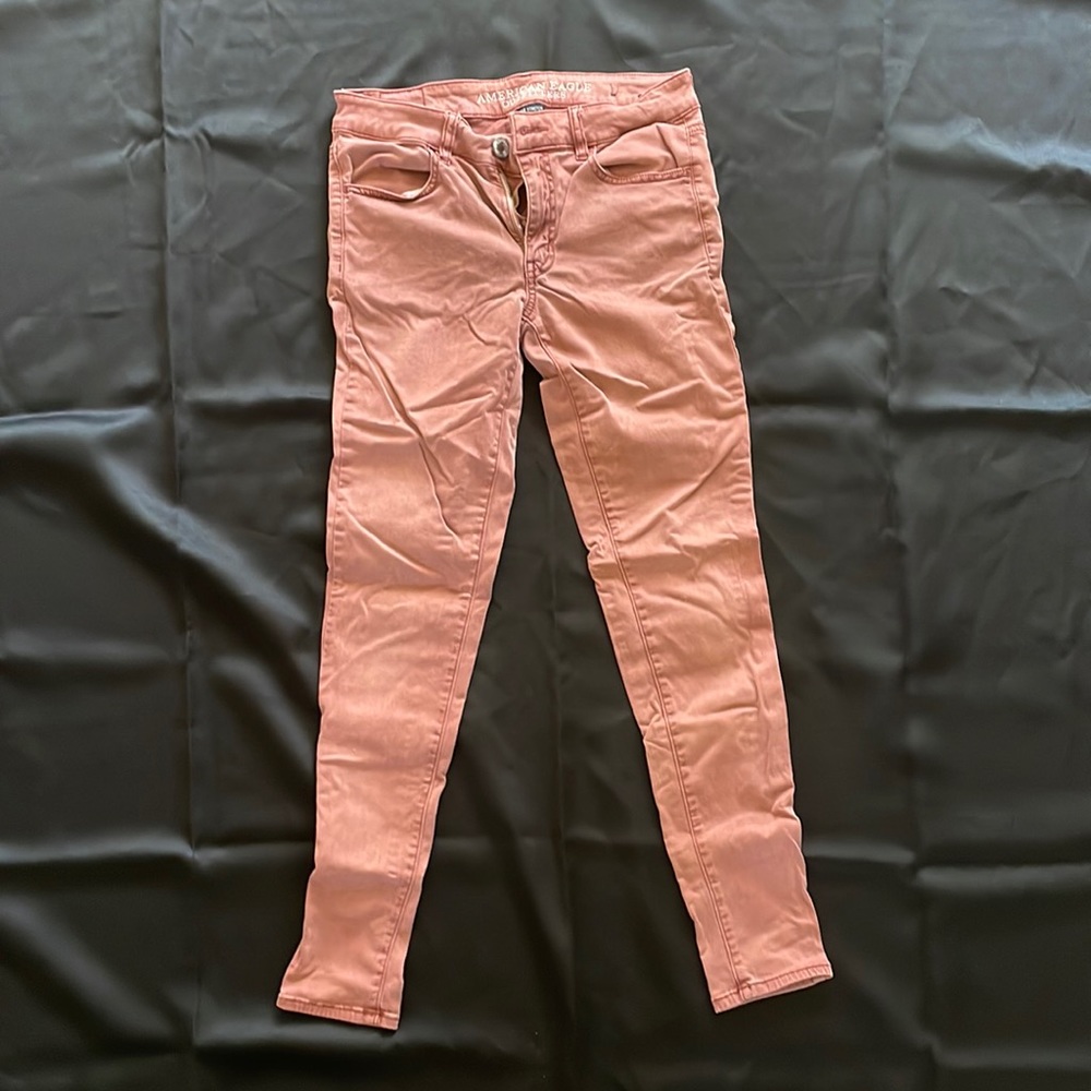 American Eagle Red Jegging